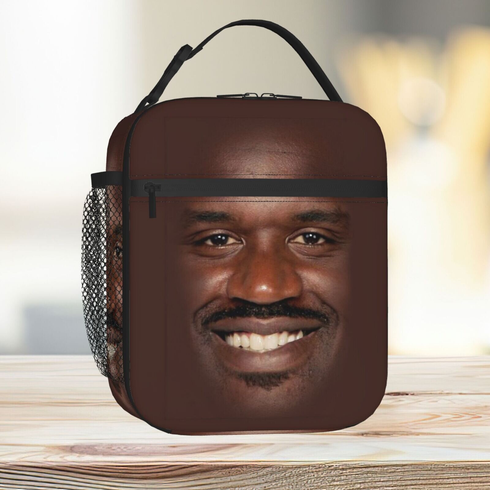 Lunch Bag Shaq Fu Tote Insulated Cooler Kids School Travel